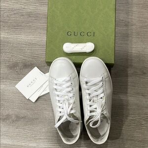 Gucci New Ace Perforated Logo Sneakers